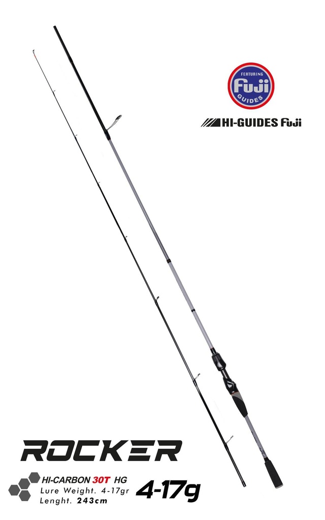 Fujin Rocker 243cm 4-17gr Light Spin Kamışı - Görsel 2