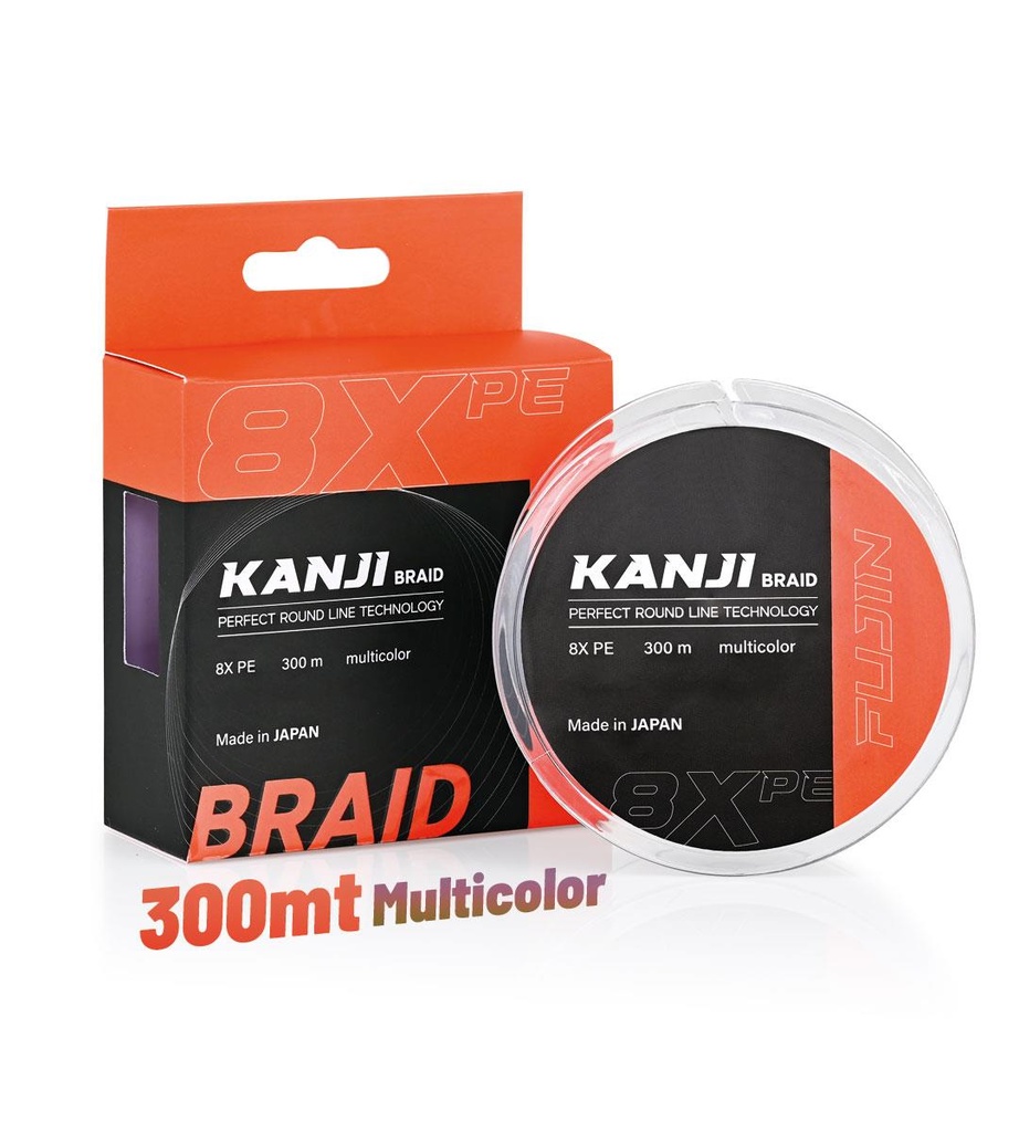 Fujin Kanji 8X 300MT Multi Color Pe Line Japon İp Misina