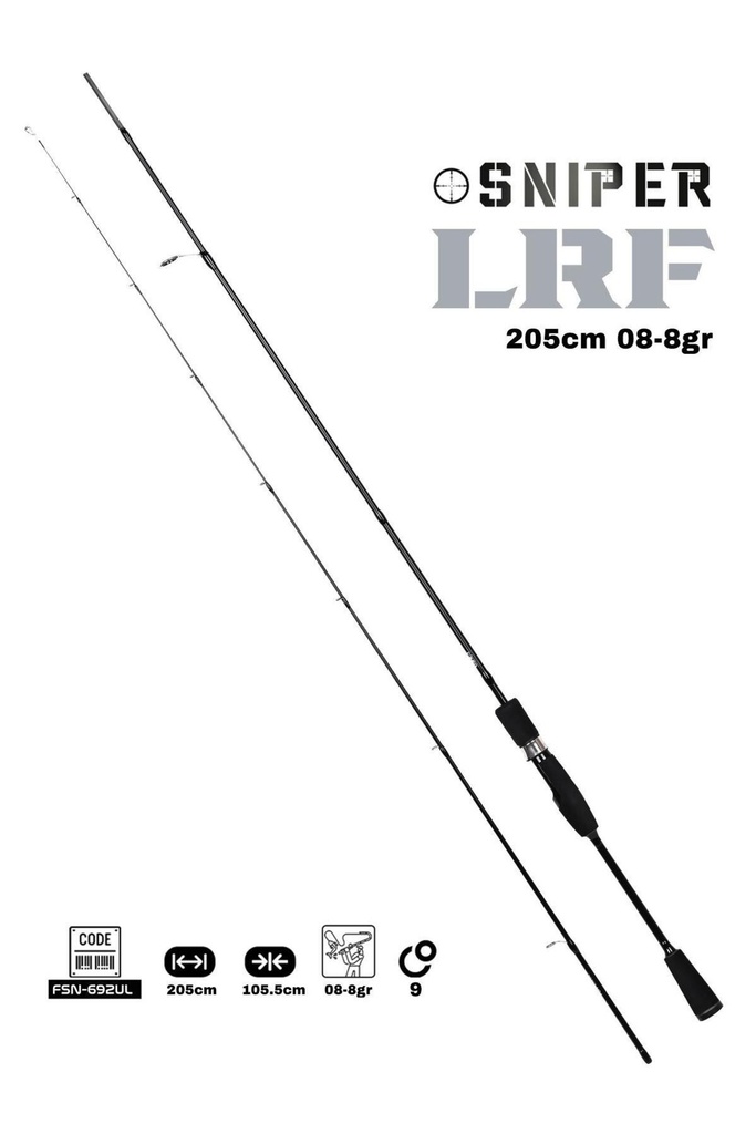 Fujin Sniper 205cm 08-8gr LRF Kamışı
