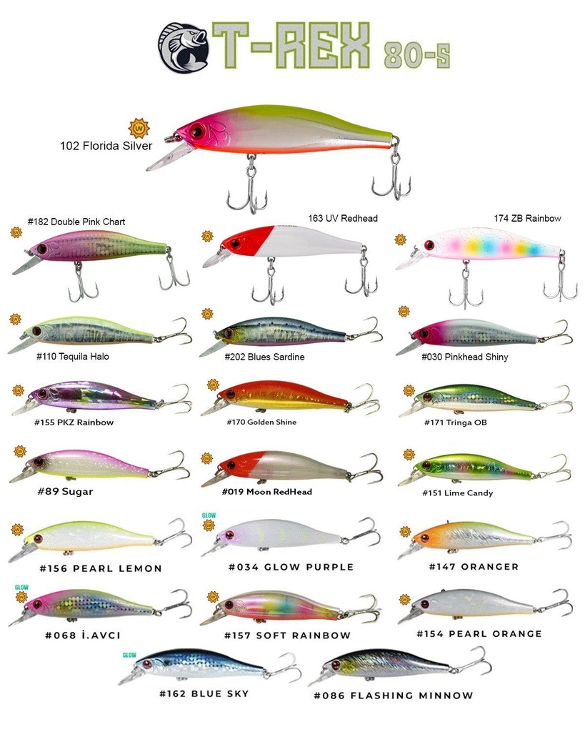 Fujin T-Rex 80S 11gr 80mm Maket Balık