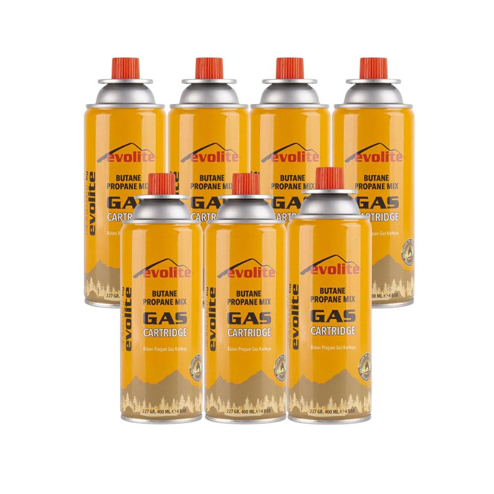 Evolite 227 Gr. Gaz Ocak Kartuşu 7 Adet EVO-009-A3