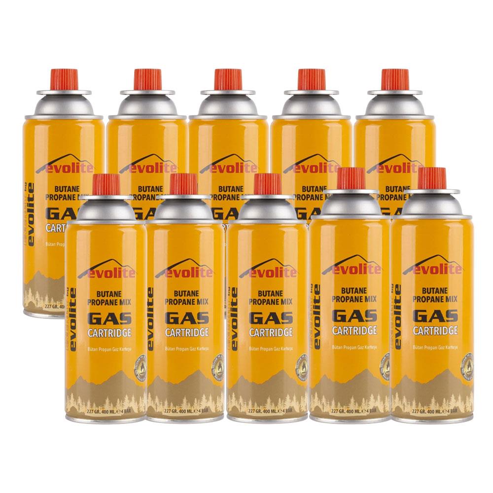 Evolite 227 Gr. Gaz Ocak Kartuşu 10 Adet EVO-009-A4