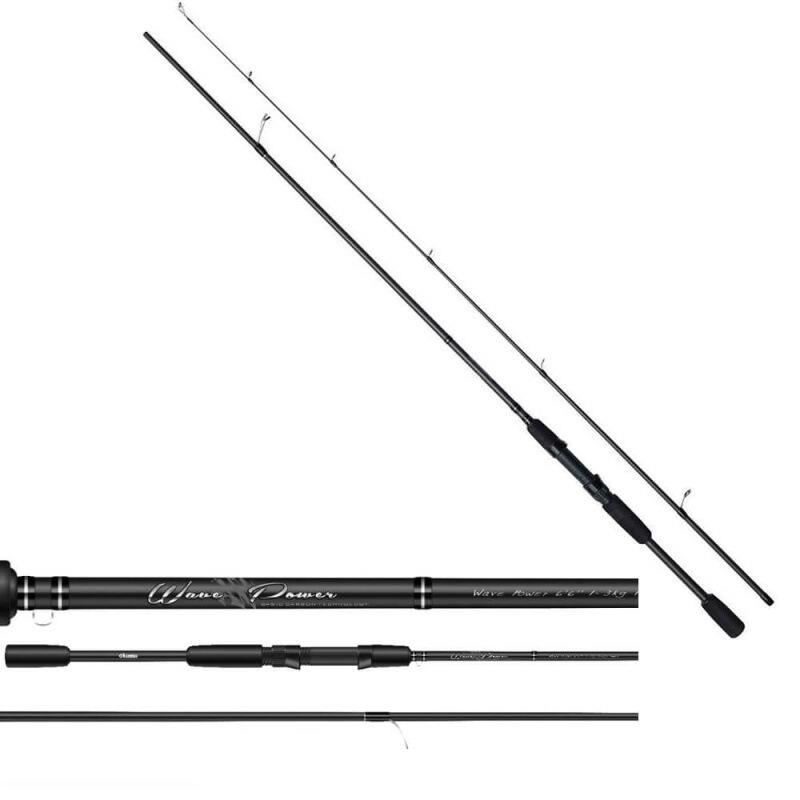 Okuma Wave Power 8'0 2.44 cm 15-40 gr 2 Parça Spin Kamışı