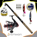 Yuweishi TS 3000 Bauer Pulsar 270 Cm 10-30 Gr Tele Spin Olta Takımı Seti