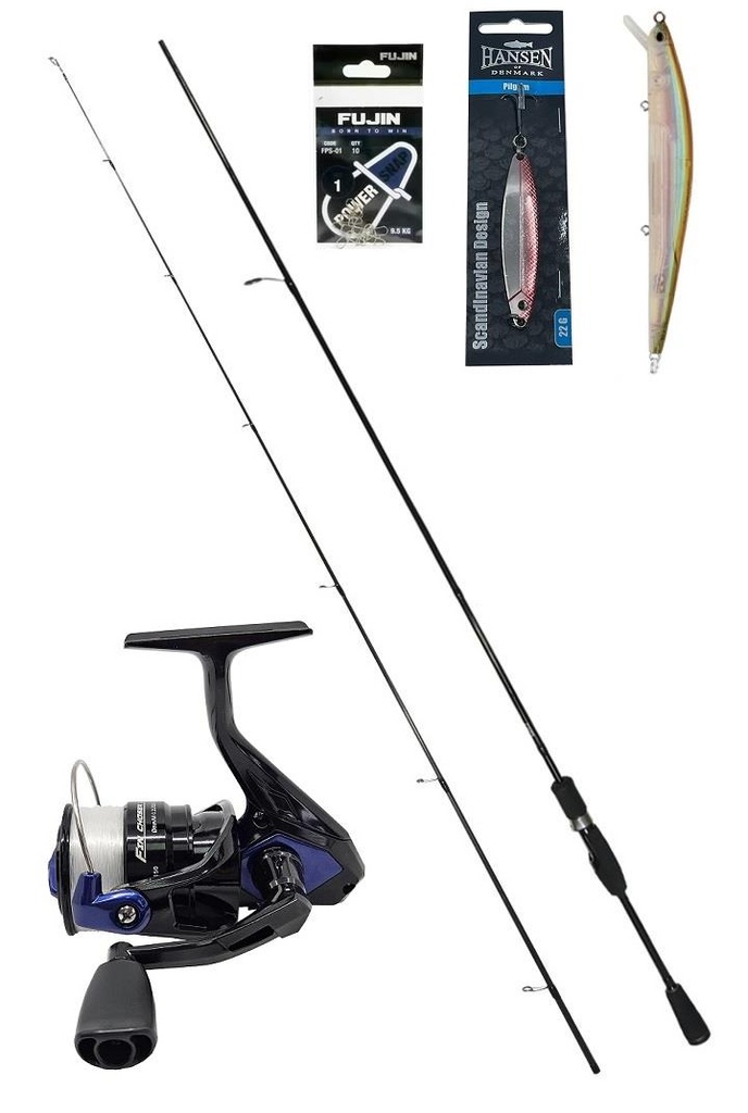 Okuma Fin Chaser 40 Fujin Sniper 270Cm 10-30 Gr Spin Olta Takımı Seti