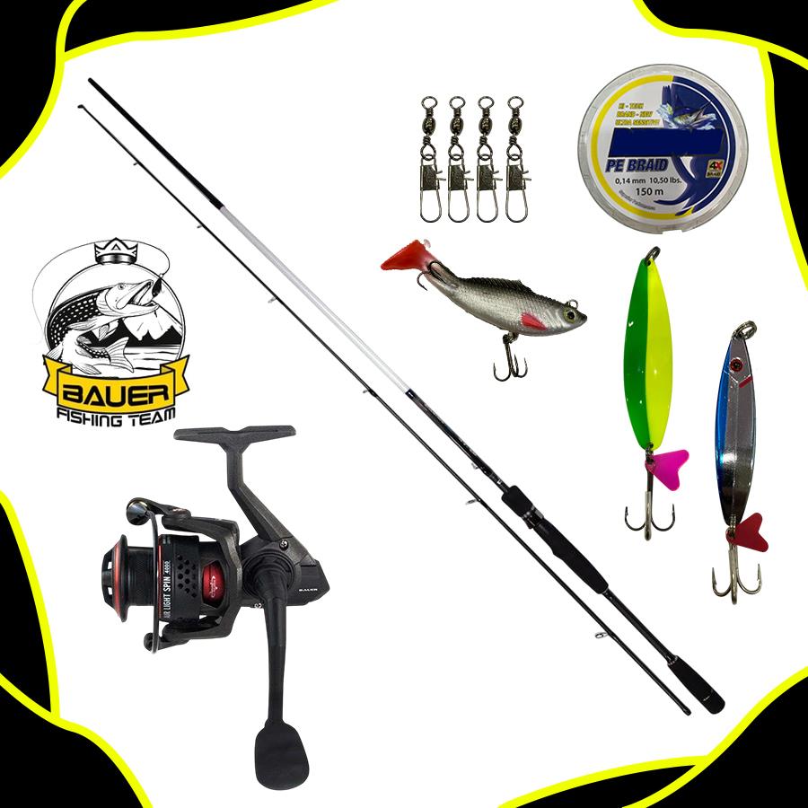 Bauer Air Light 4000 Butsudo 270 Cm 20-40 Gr Spin Olta Takımı Seti