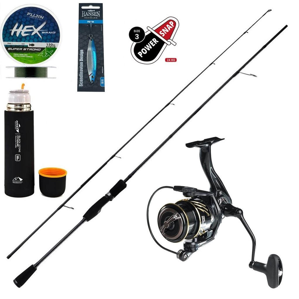 Fujin Sniper 4000 270 Cm 10-40 Gr Spin Olta Takımı Seti ( Termos Hediyeli )