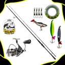 Bauer Rocha 4000 Quadro 270 Cm 15-40 Gr Spin Olta Takımı Seti