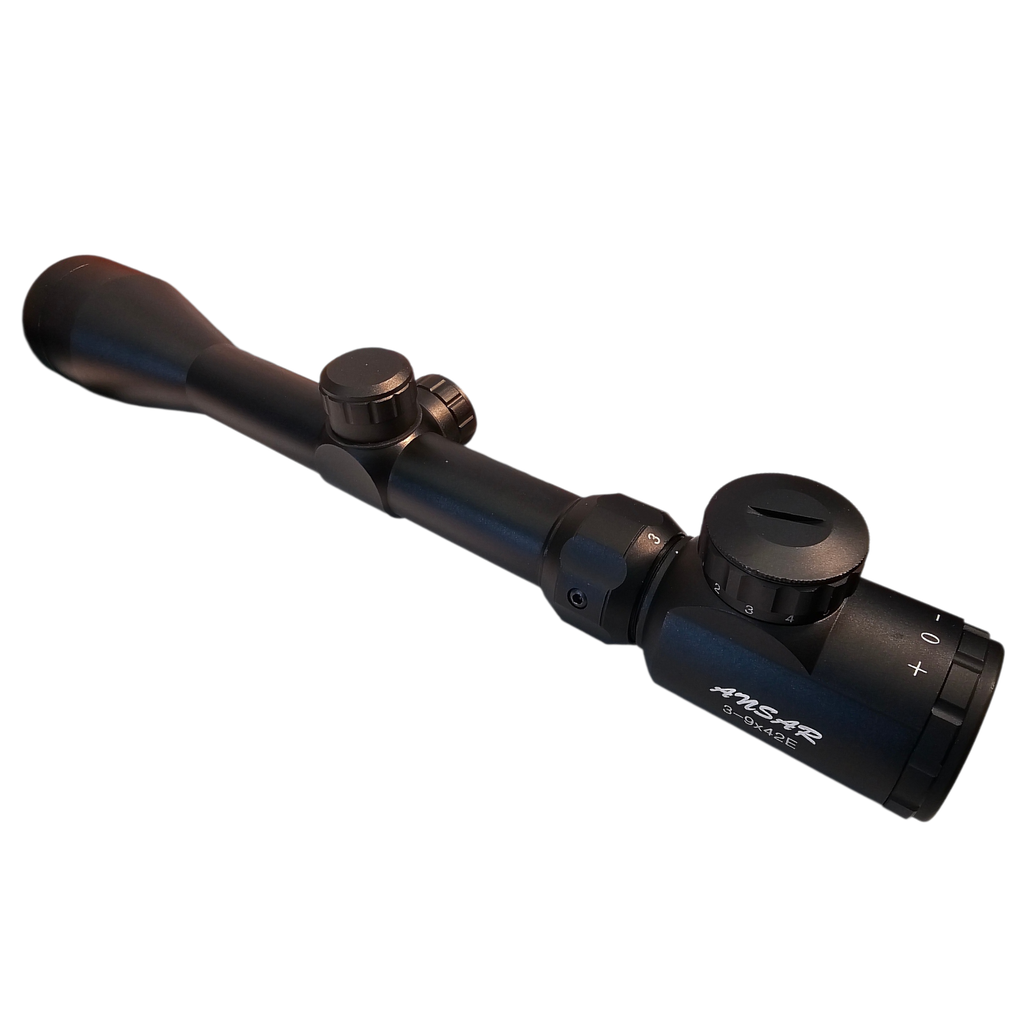 Ansar 3-9x42 E Işıklı Havalı Tüfek Dürbünü
