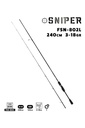Fujin Sniper FSN-802L 240cm 3-18gr Light Spin Kamışı