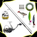 Bauer Rocha 3000 Quadro 240 Cm 15-40 Gr Spin Olta Takımı Seti