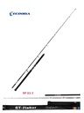 Ecooda GT-Fisher Rainbow 83 251cm 60-100g Popping Kamışı