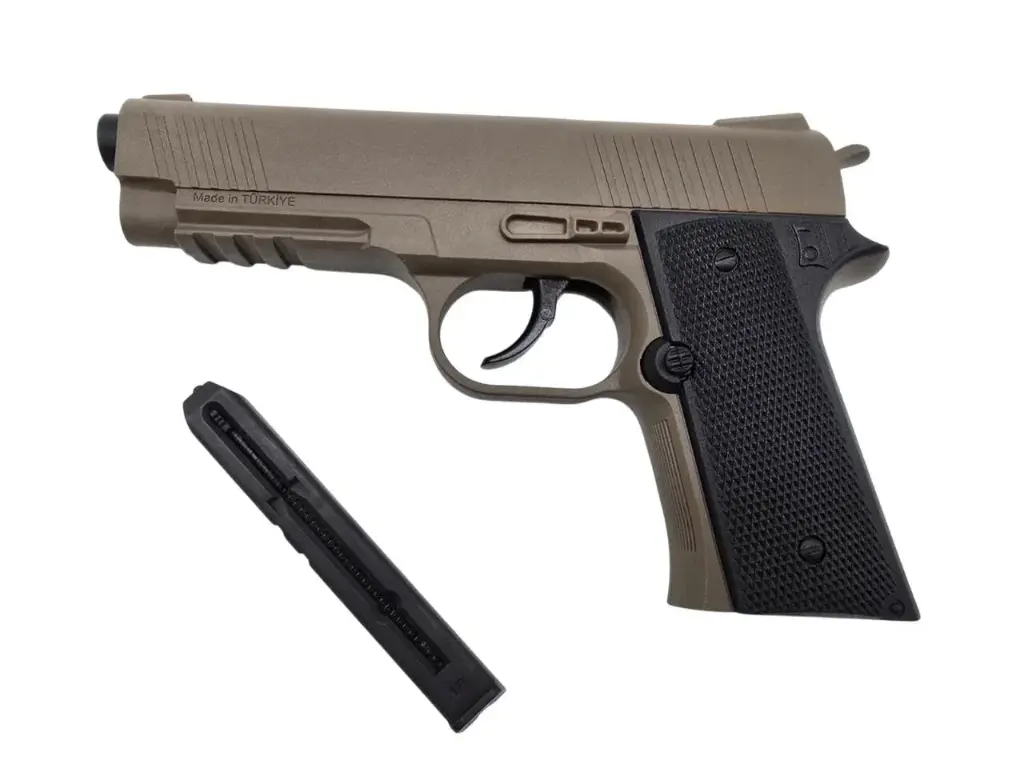 Rubino RBN-1911 Çöl Renk 4.5mm Havalı Tabanca